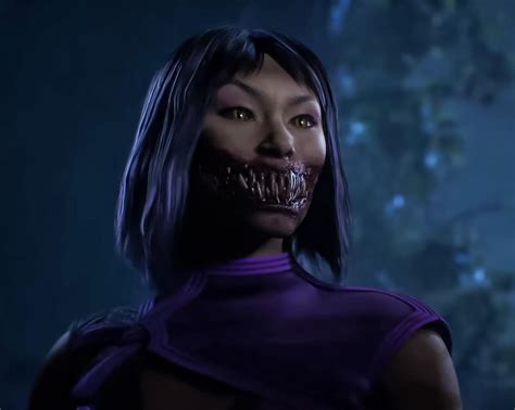 mileena mortal kombat mouth|In.